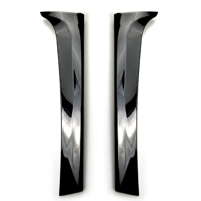 Set rear window side spoilers  Volkswagen Tiguan II 2016-2024 excl. R/R-Line (ABS Glossy Black)