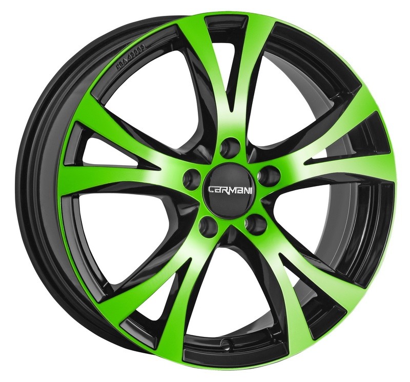 Velgen Carmani 9 Compete Green 8x17 5x112 ET45