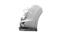 Front Spoiler Porsche Cayenne 92A – CSR Automotive Cup Spoiler Lip High-Gloss Black
