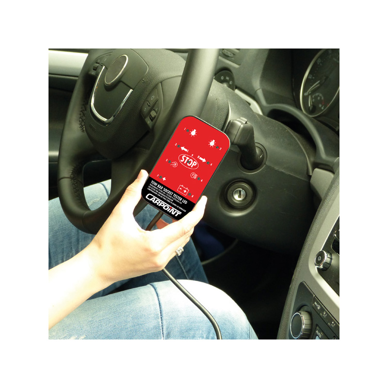 Carpoint LED Towbar Socket Tester 12V
