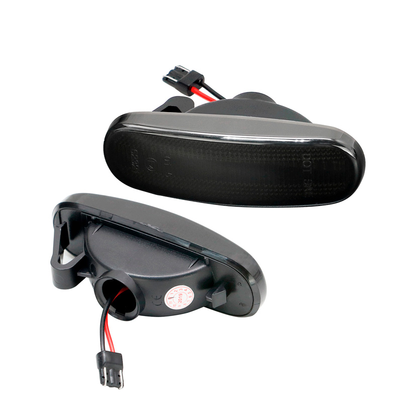Set LED Side Indicators  Abarth/Fiat miscellany - Smoke - incl. Dynamic Running Light