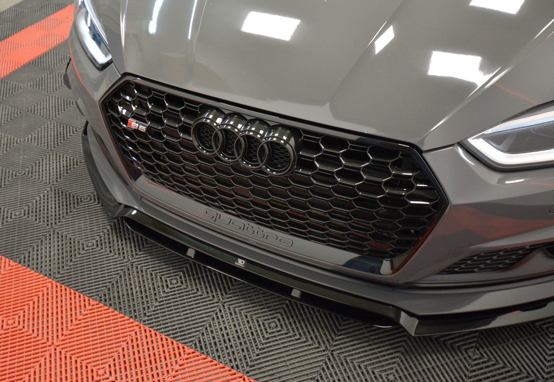 Voorspoiler passend voor Audi A5 S Line / S5 Maxton ABS