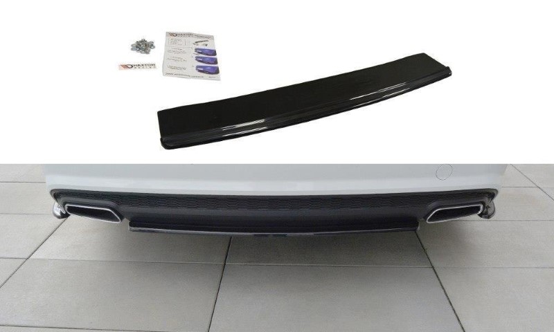 Centrale Diffuser passend voor Audi A6 S-Line C7 FL Glanzend Zwart