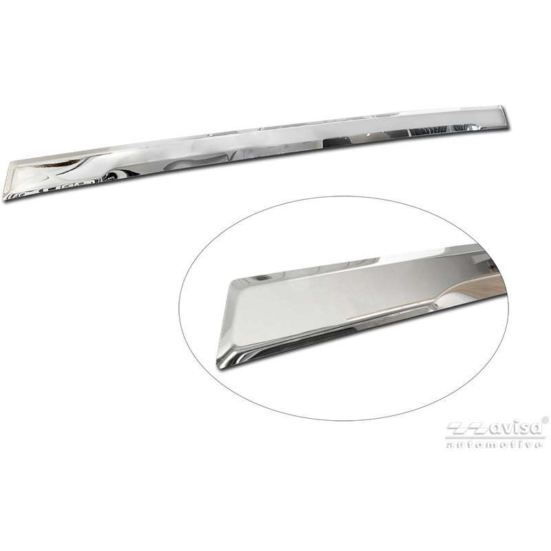 Avisa Chrome Stainless Steel Trunk Tailgate Trim Cover  Skoda Fabia IV (PJ3) 2021-