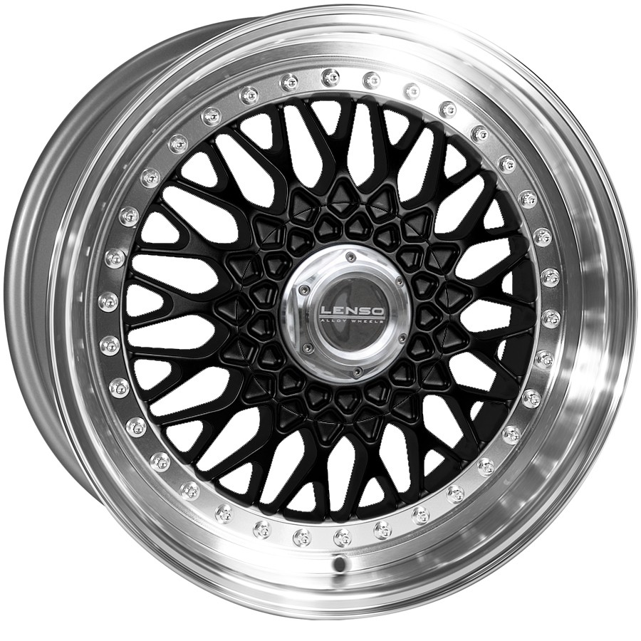 Lenso Wheels BSX 9x16 velgen Zwart