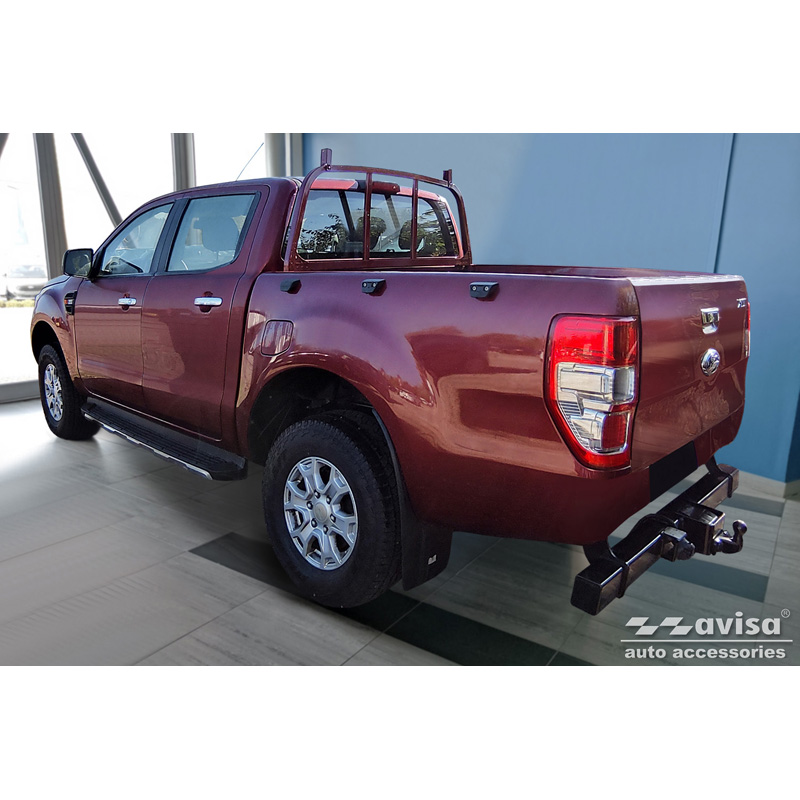 Steel Tailgate protector  Ford Ranger 2011-2022 - Silver