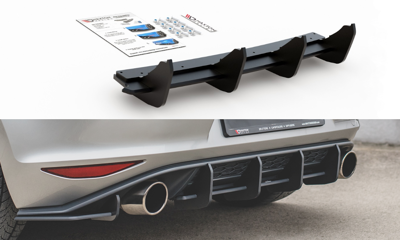 Diffuser passend voor VW Golf 7 GTI Racing