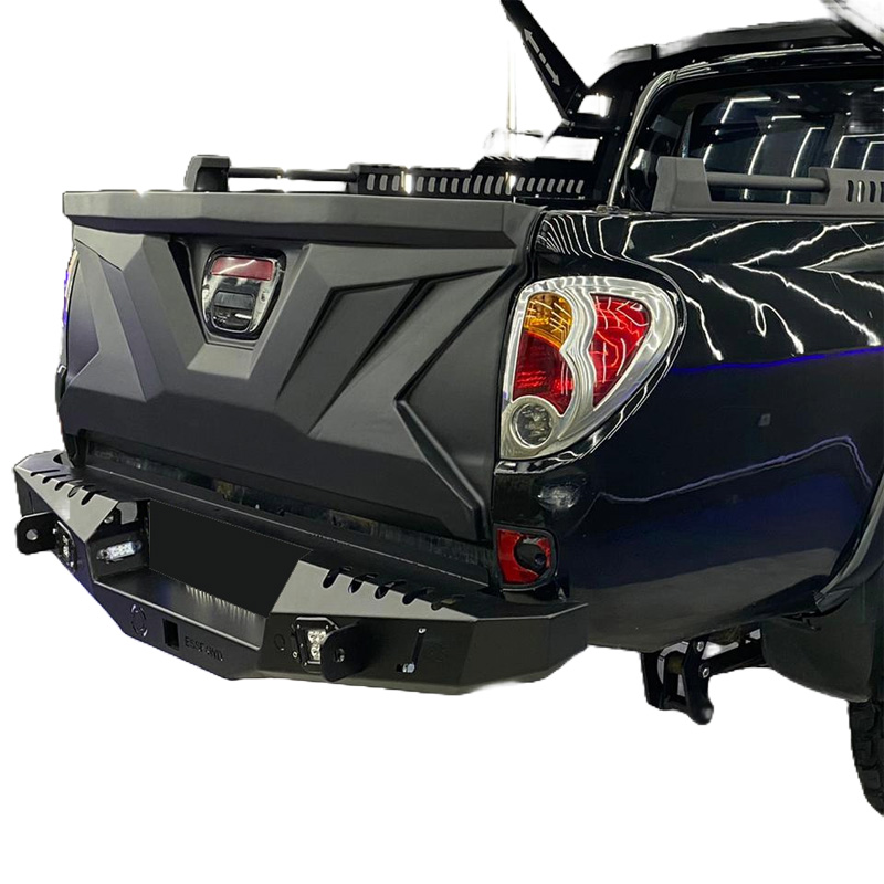 Tailgate Cover  Mitsubishi L200 Triton 4 2010-2014 - Matt black