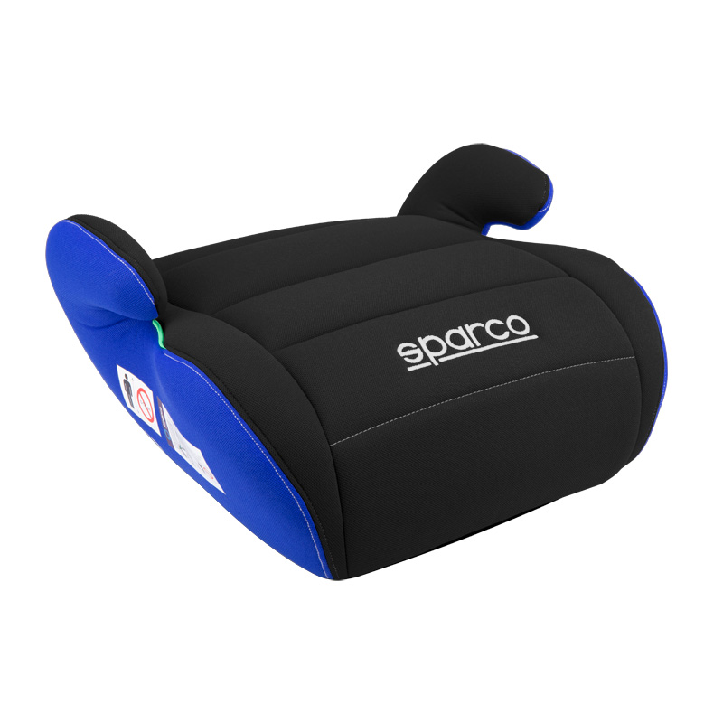 Sparco child booster seat F100KI Black/Blue i-Size 125-150cm (ECE-R129/03)
