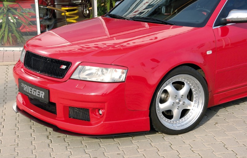 Spoilerzwaard voor Frontbumper Audi A6 4b vanaf model 02 Rieger
