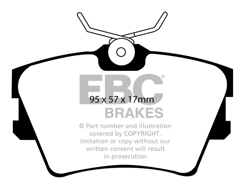EBC Brakes VW BEDRIJFSWAGEN Transporter (Kombi)/Camper Van 2.4 D