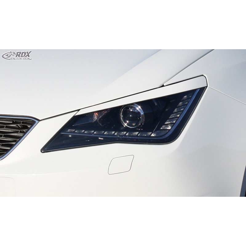 Head light spoilers  Seat Ibiza 6J/6P 2008-2017 incl. ST & SC (ABS)