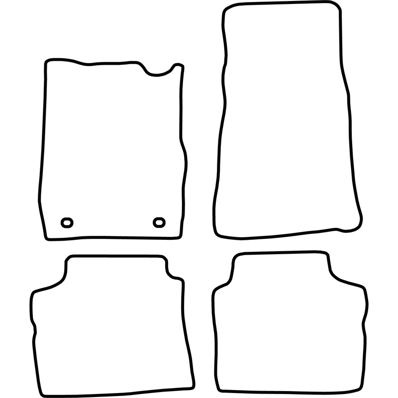 Set velour car mats  Toyota Celica 1994-1999