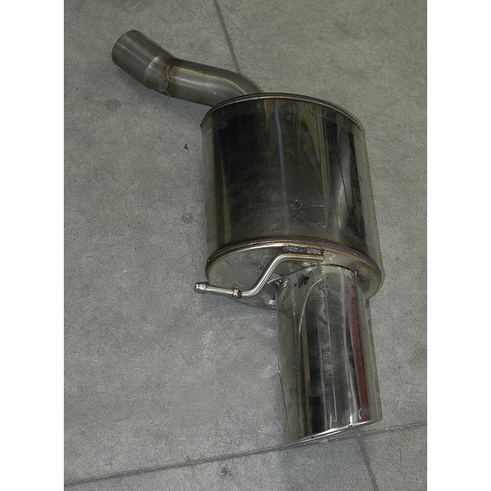 AUDI A6 C7 4G (Sedan + Avant) 2.8 FSI V6 (204 Hp) 2011 -> 2014 ("Cat.- Back" system) Rear exhaust Ri