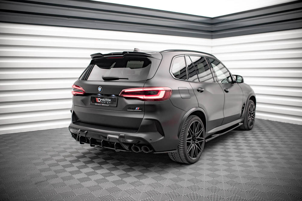 Spoiler passend voor BMW X5M G05 Maxton Glans Zwart