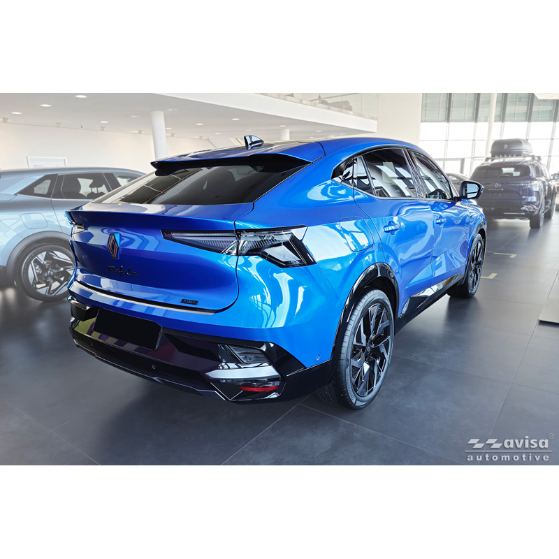 Stainless Steel Rear bumper protector  Renault Rafale 2023- 'Ribs'
