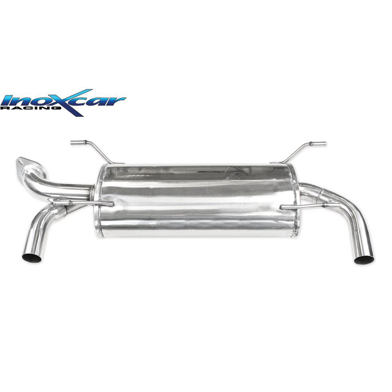 100% Inox Double Sport Exhaust  Toyota GT86 2.0 (200hp) Facelift 2017-