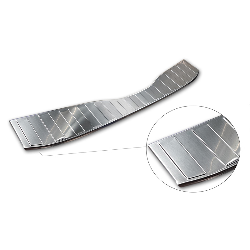 Stainless Steel Rear bumper protector  Ford Mondeo Wagon FL 2010-2014 'Ribs'