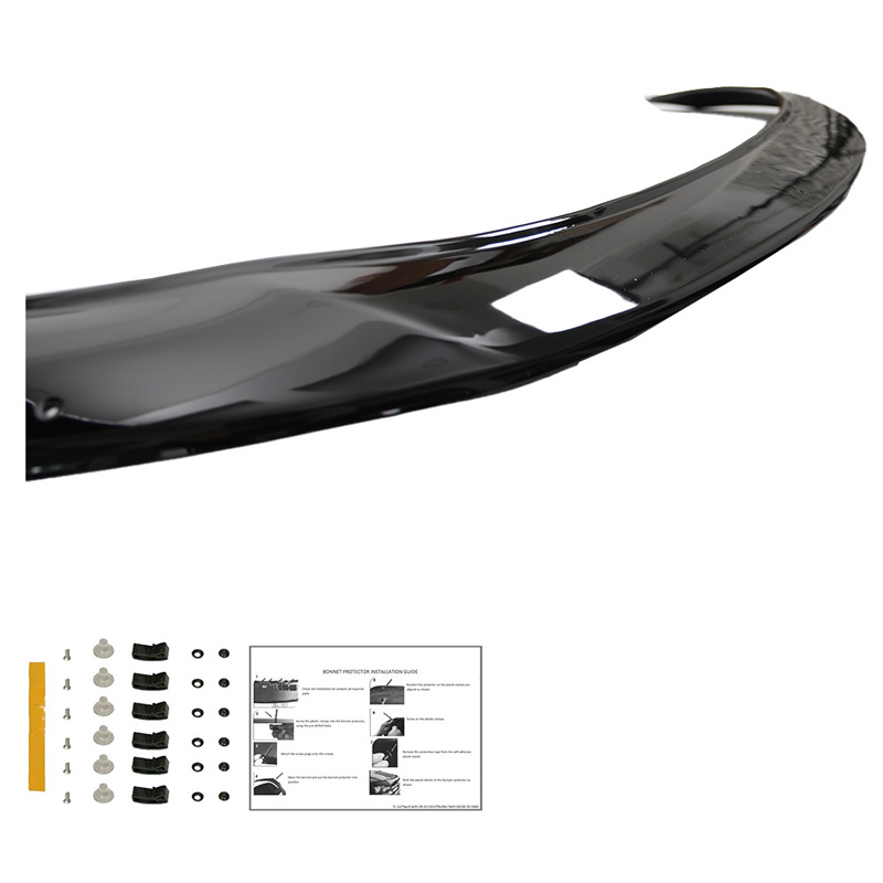 Bonnet Protector  Mitsubishi L200 Triton 6 2019- - Gloss black