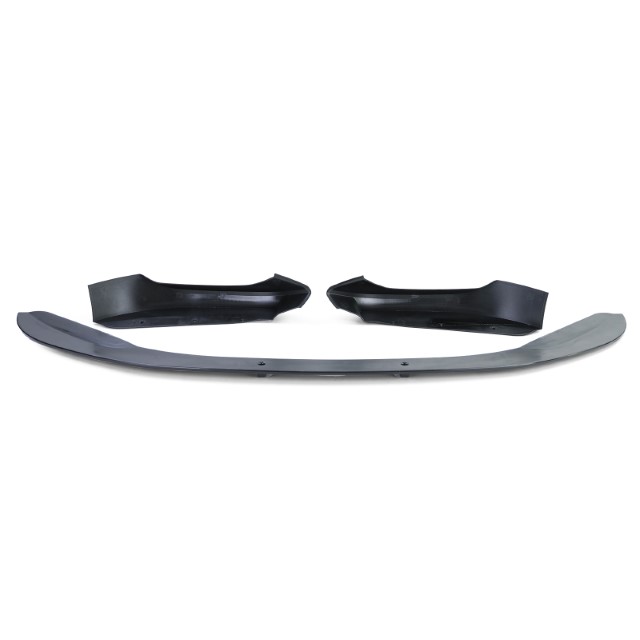 Voorspoiler passend voor BMW 1 Serie F20 / F21 Facelift M-Pakket Glans Zwart