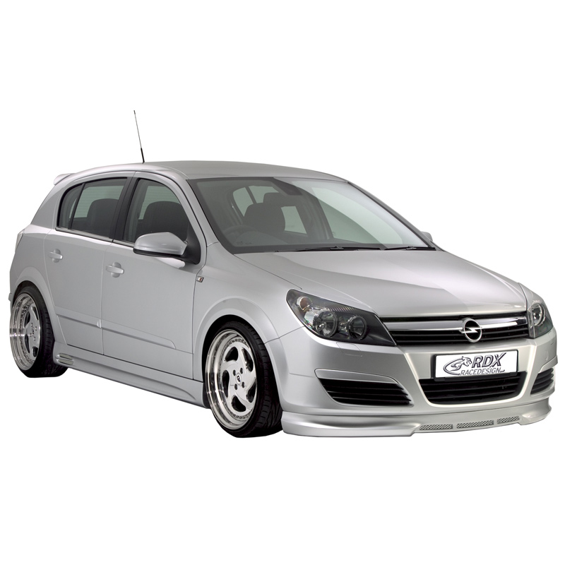 Front spoiler  Opel Astra H 5 doors/Wagon -2007 excl. GTC (PU)