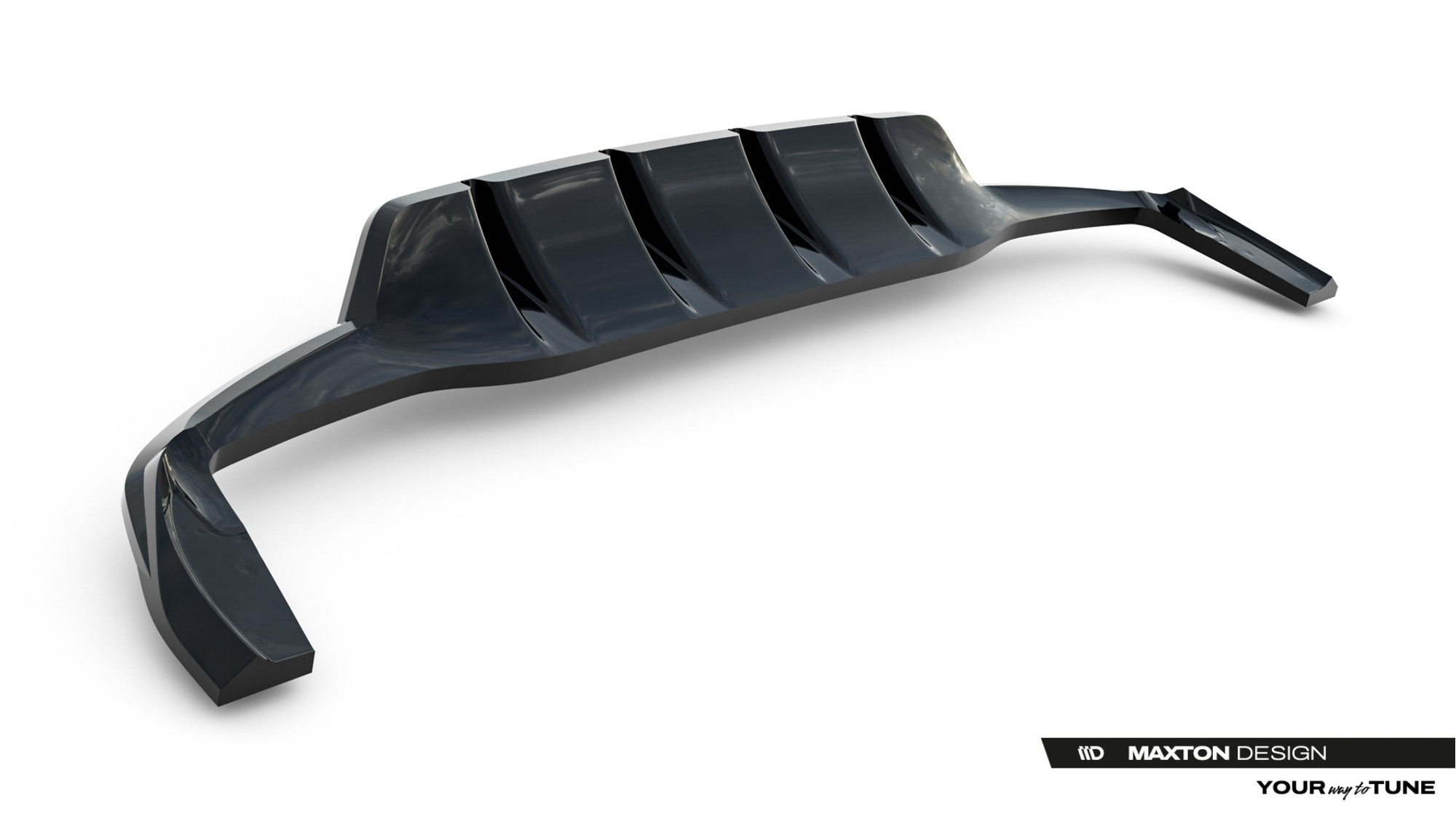 Diffuser passend voor Mercedes-Benz GLA 45 AMG X156 Facelift