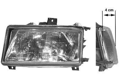 koplamp, Valeo, H4, links,-07/1996 Seat Ibiza/Cordoba, 1993-1999