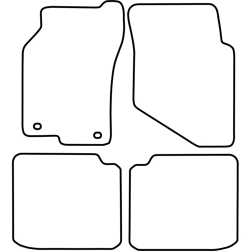Set car mats  Mitsubishi Lancer 1992-1996