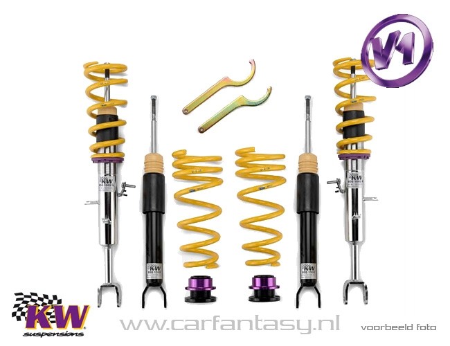 Coilover KW V1 inox Ford Mustang FOX 4.2L (255ci) V8 79-93