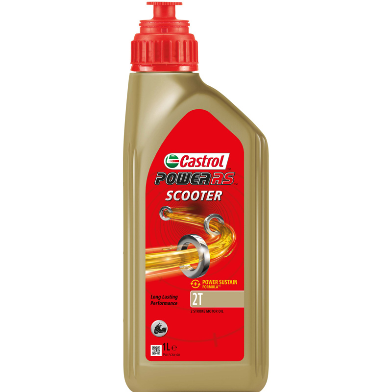 Castrol Oil Power RS Scooter 2T (2-stroke) 1-litre