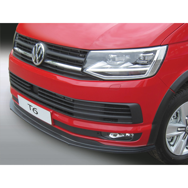RGM Front spoiler lip  Volkswagen Transporter T6 2015-2020 Black