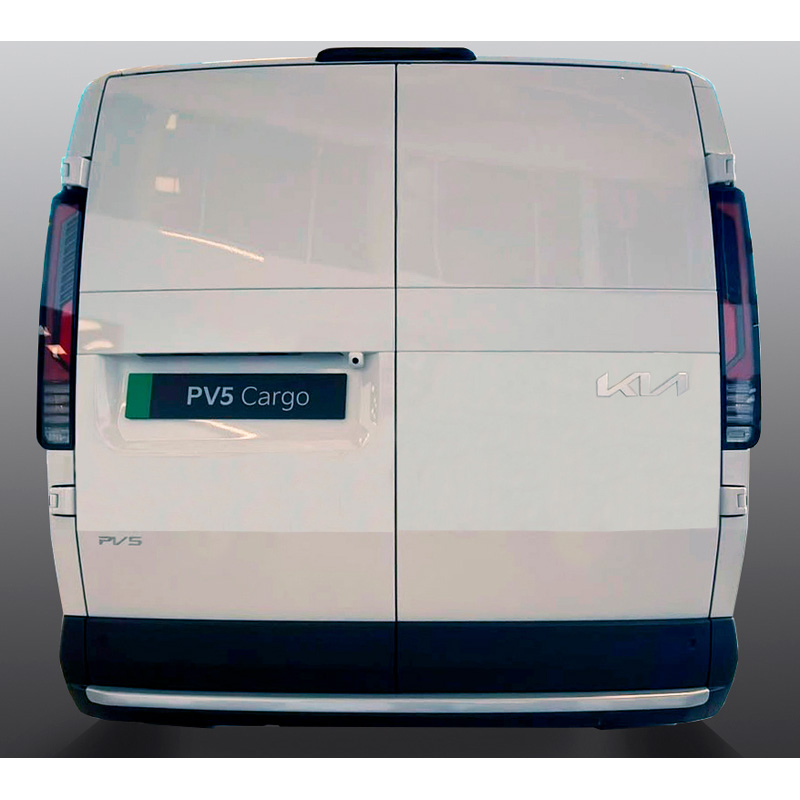RGM ABS Rear bumper protector  Kia PV5 2025- with barn doors - Silver