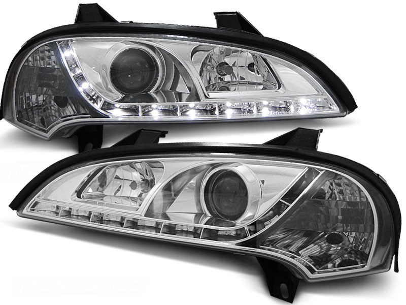Headlights Opel Tigra Dayline Devil Eyes chrome