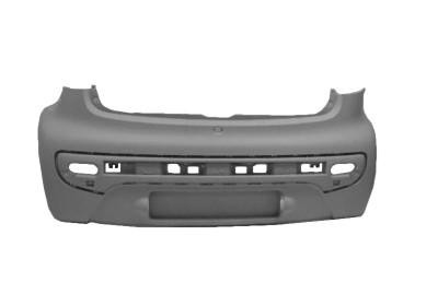 achterbumper, in primer Citroen C1, 2005-2014