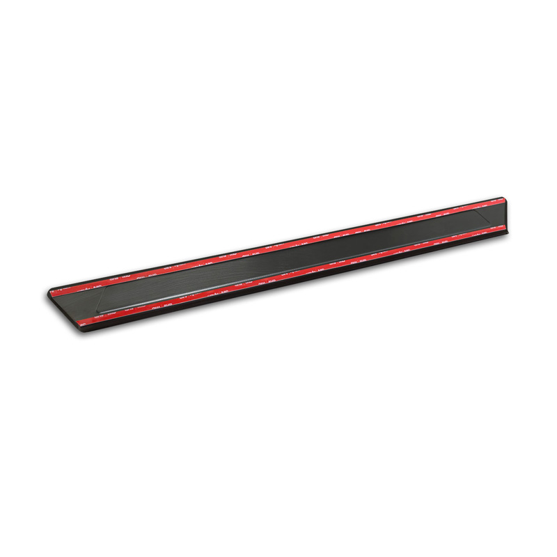 Avisa Black Inox door sill protectors  Cupra Born 2021- 'Copper insert with lines' - 4-pieces
