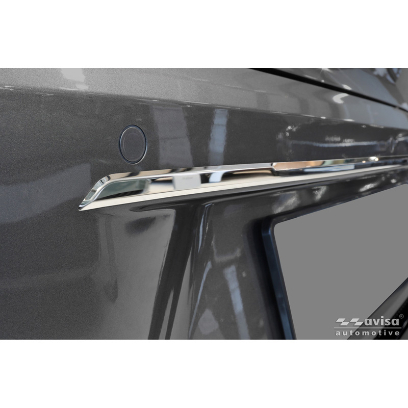Avisa Chrome Stainless Steel Trunk Tailgate Trim Cover  Kia Picanto III (JA) Facelift 2024-