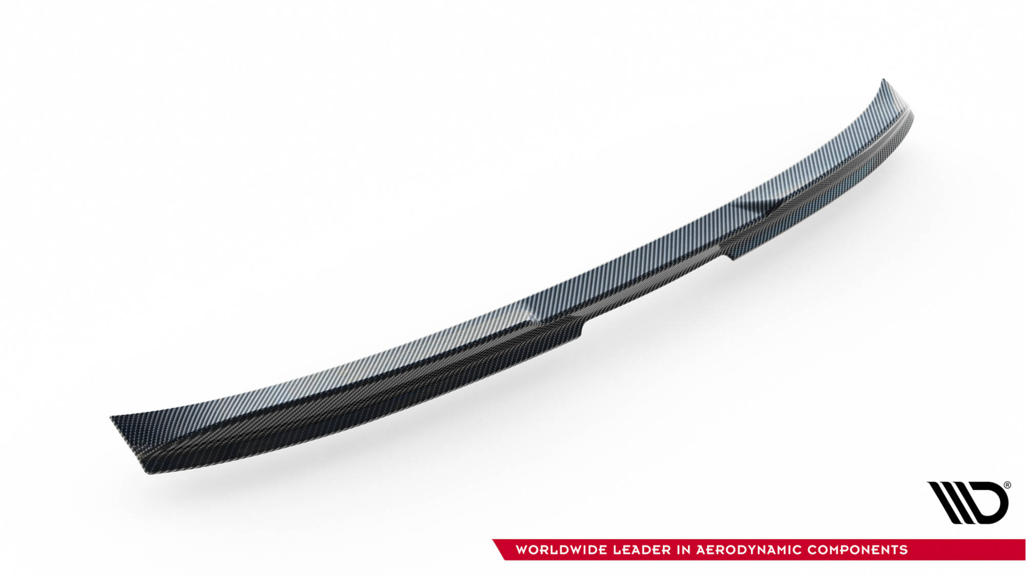 Carbon Fiber Spoiler passend voor Audi RS6 C8 Maxton Glanzend zwart