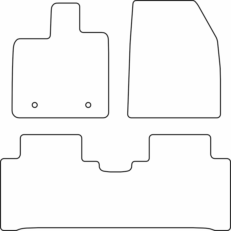 Set car mats  BYD DOLPHIN Electric 2021-