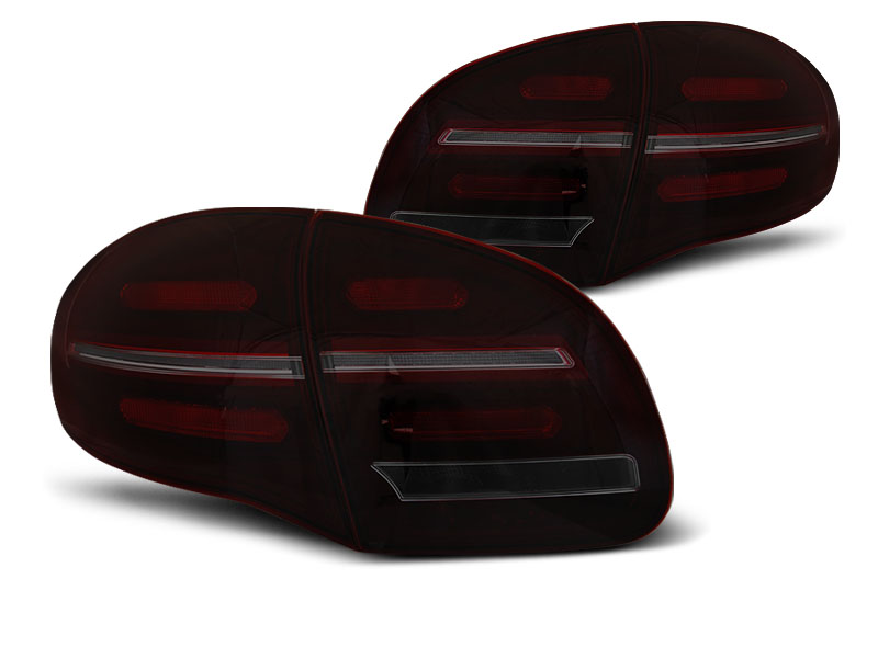Rear lights Porsche Cayenne 10-15 LED SEQ Dynamic red/smoke