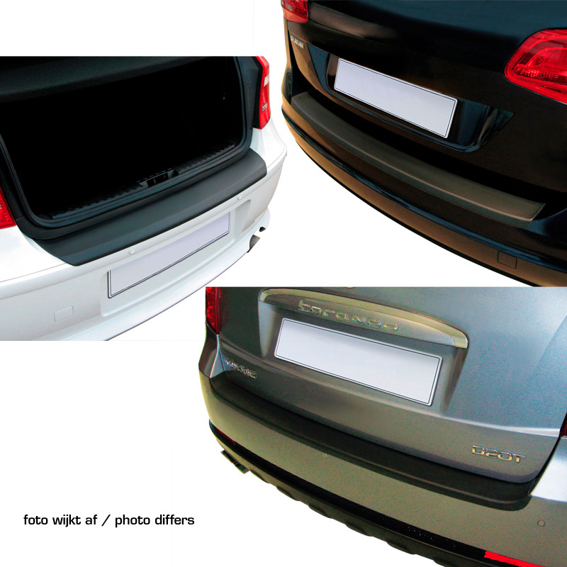 ABS Rear bumper protector  Toyota Yaris Facelift 2017-2020 Black