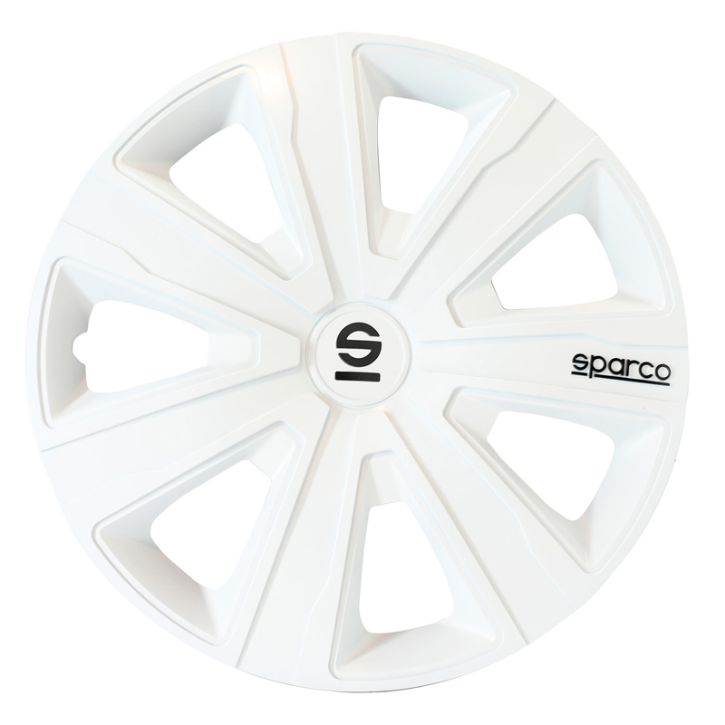 Sparco Wheel Covers Palermo - 14-inch - White - Set of 4 pieces