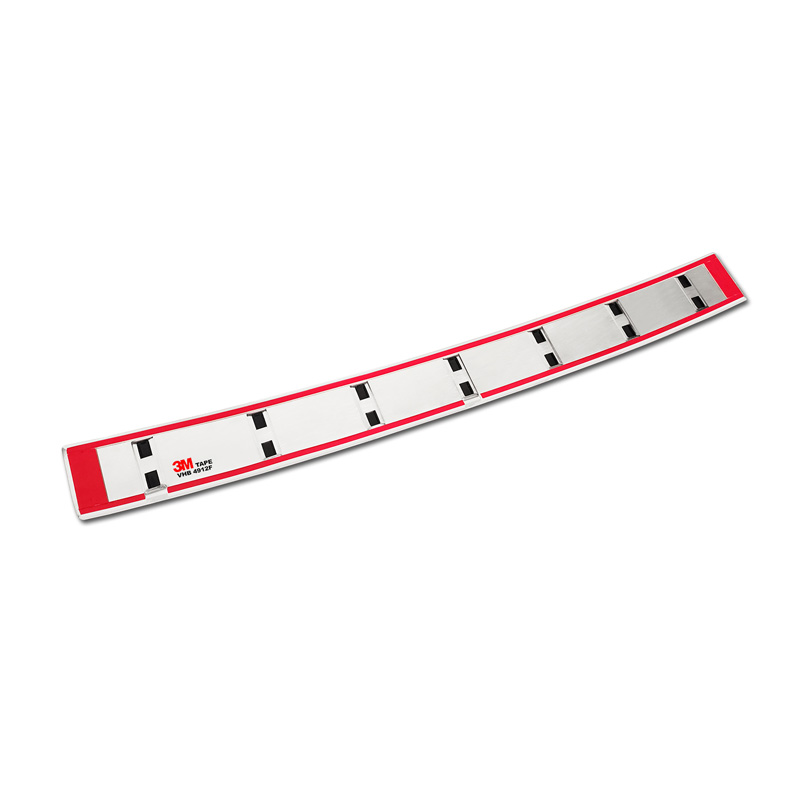 Stainless Steel Rear bumper protector  Skoda Fabia III Combi 2014-2018 'STRONG EDITION'