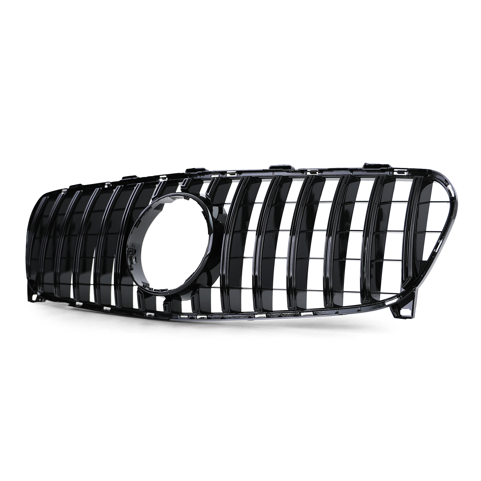 Grill passend voor Mercedes GLA X156 2017-.. GT Glans Zwart