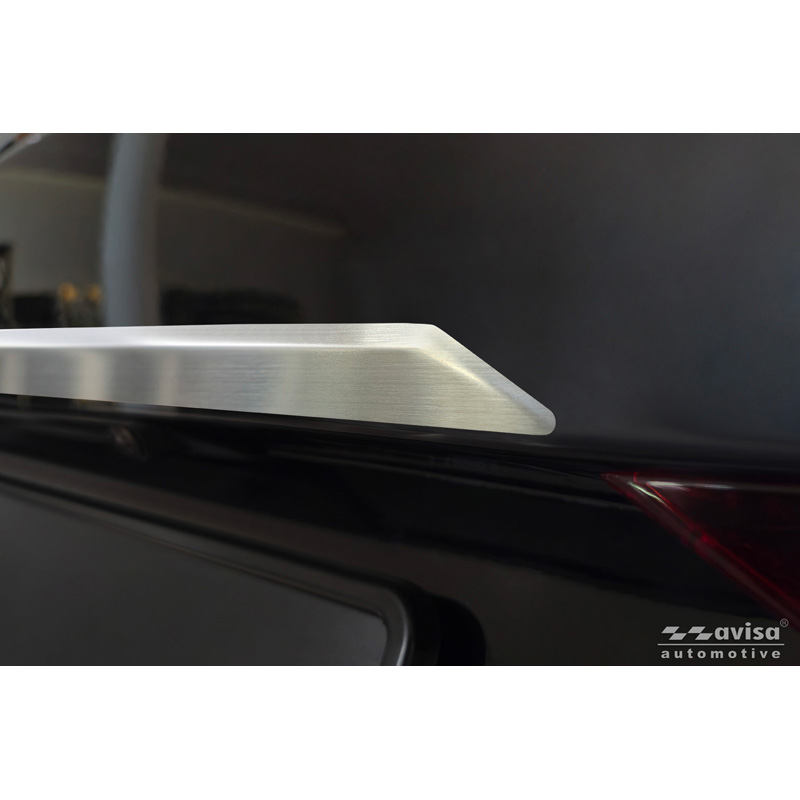 Avisa Brushed Stainless Steel Trunk Tailgate Trim Cover  Volvo V60 II 2018-