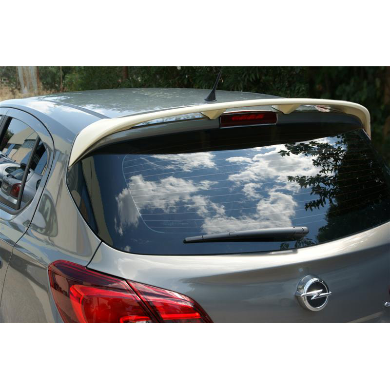 Roof spoiler  Opel Corsa E 5-doors 2014- (PU)