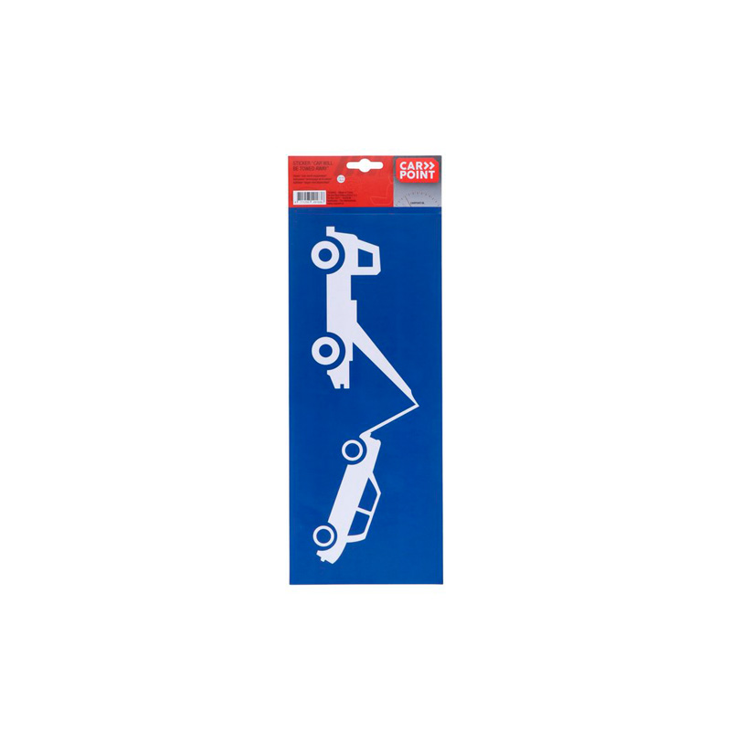 Carpoint Sticker Parking Violation 33,5x14cm