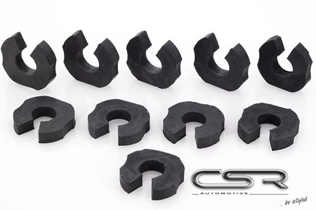 deflection limits Front suspension piston diameter 21,3 mm unive