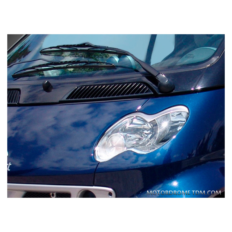 Head Light Spoilers  MCC Smart ForTwo 2002-2006 (ABS)