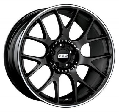 Velgen BBS CH R zwart 9.5x19 5x120 ET35