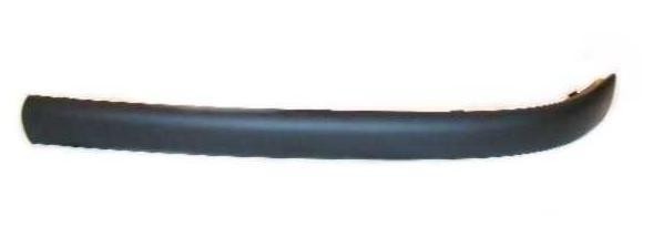 voorbumperlijst, zwart generfd, links BMW 3 serie E46, 2001-2007